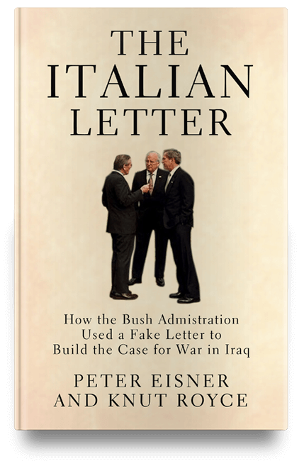 The Italian Letter book by Peter Eisner and Knut Royce.